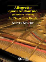 Allegretto quasi Andantino piano sheet music cover